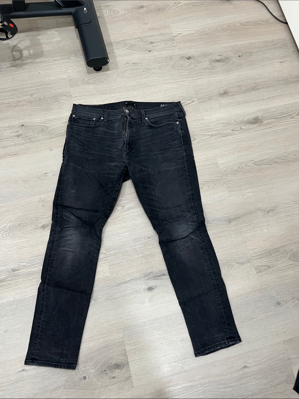 Madewell Men’s Black Skinny Jeans